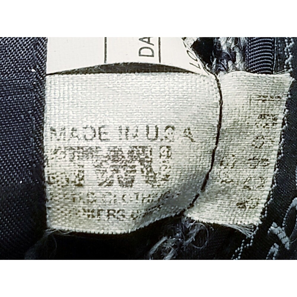Burberrys Blazer Men Size 42 Gray Tweed Herringbone Wool Sport Coat Made in USA - Picture 8 of 8